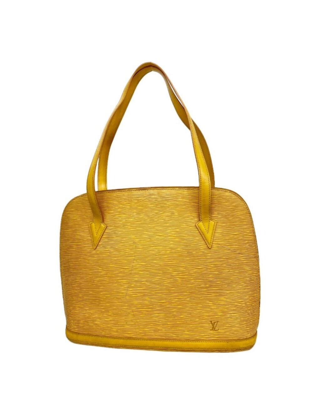Louis Vuitton Shoulder Bag Epi Lussac Jaune
